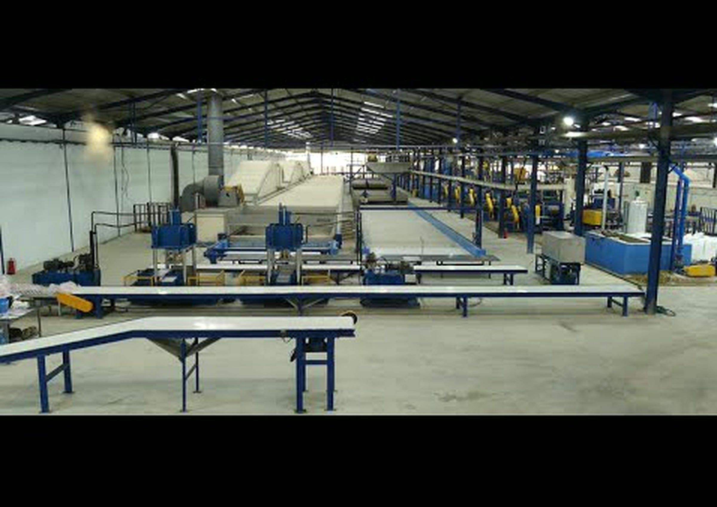 Installed line interior supporting packaging and process coordination