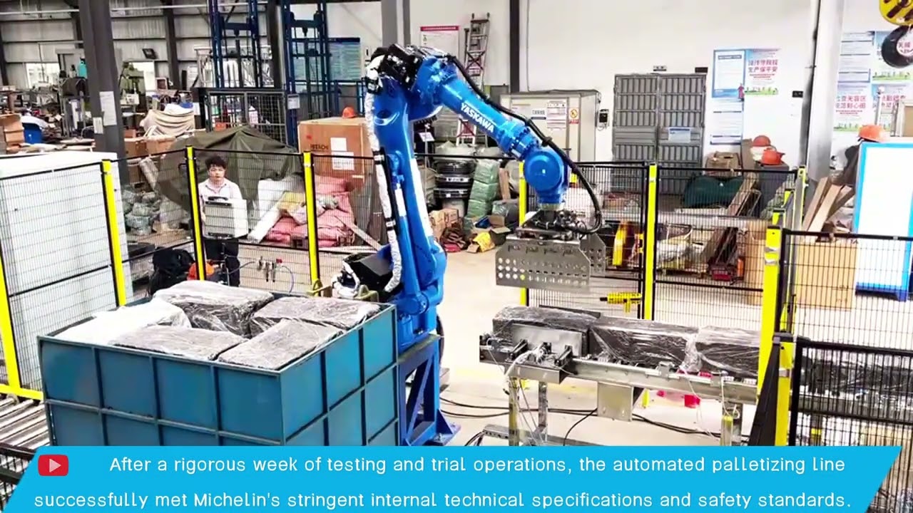 Robotic palletising reference